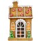 Northlight LED Lighted Peppermint Gingerbread House Christmas Decoration - 14"